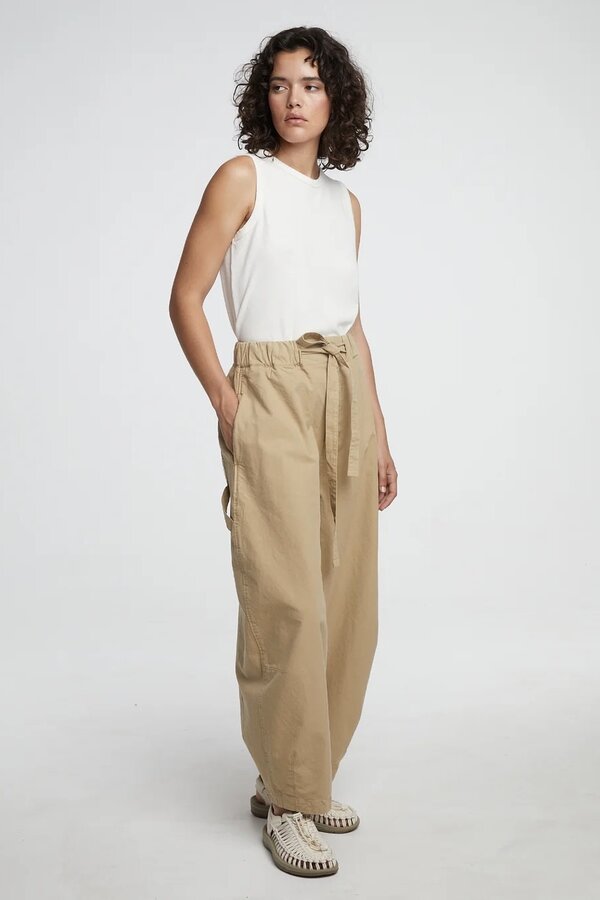 Girls of Dust | Sultan Pants Cotton Linen | Latte