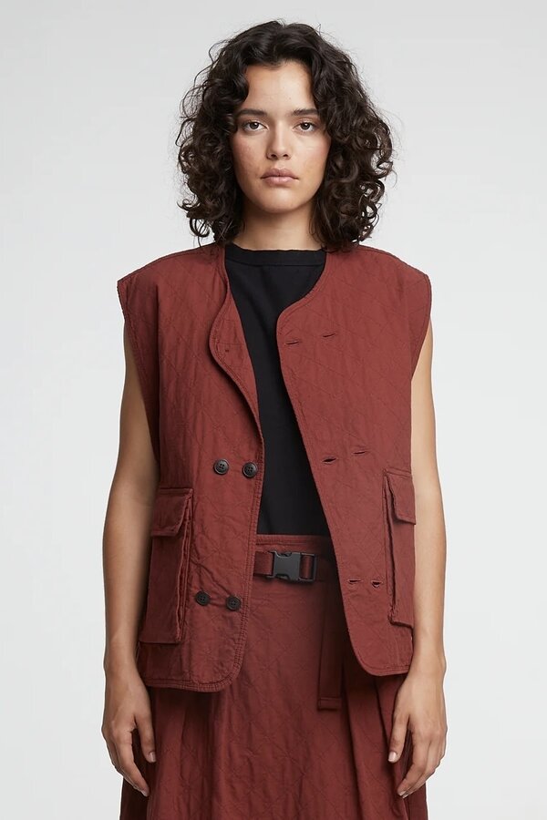 Girls of Dust | Battle Vest Mighty Cotton | Cinnamon