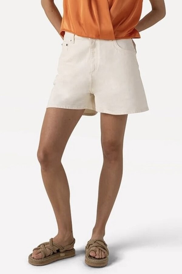 Another Label | Cotula Denim Shorts - M02-324500 | Natural Denim