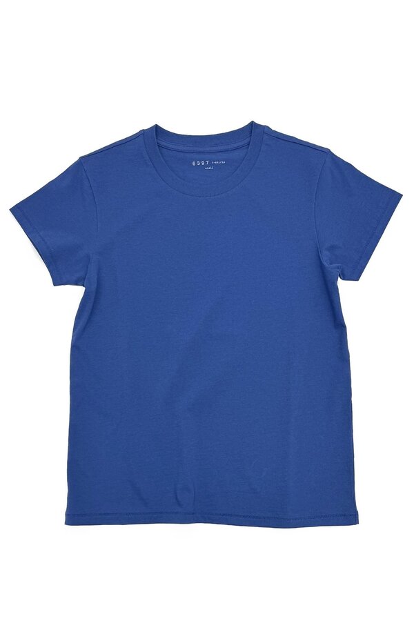 6397 | Washed Cotton Mini Boy T - NT026C | Cobalt Blue