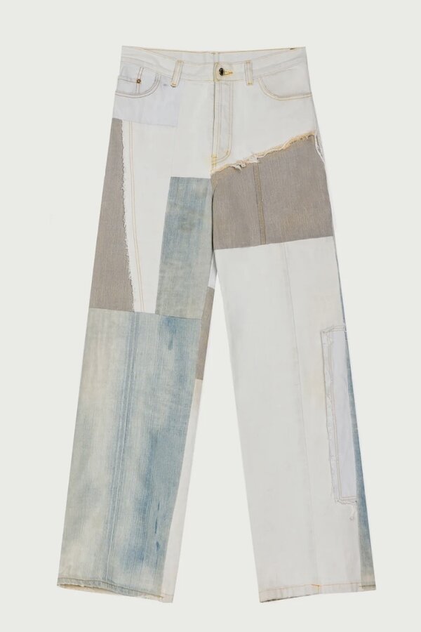 1/OFF | Jeans Baggy Patchwork 01 | Ozone