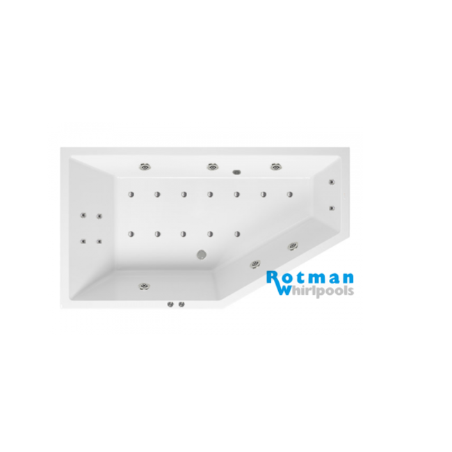 Aqualivo Delta Whirlpool Links - Custom - 160 x 90 cm