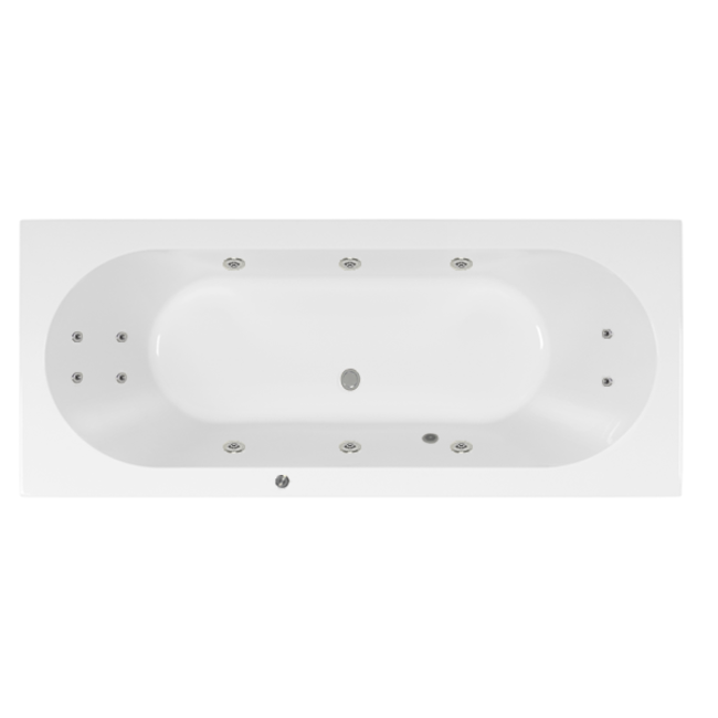 Aqualivo Urby Whirlpool - Hydro Systeem - Elektronisch - 170 x 75 cm