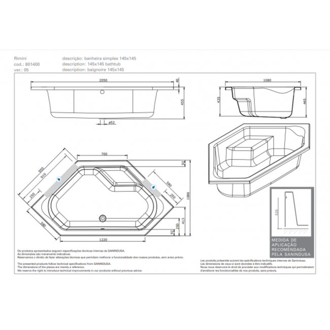 Zenith Whirlpool met Essence systeem 145x145