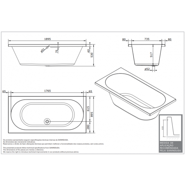 Aqualivo Urby Whirlpool - Hydro Systeem - Elektronisch - 190 x 90 cm