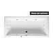 Riho Lusso whirlpool - 180 x 80 cm - custom Riho Lusso whirlpool - 180 x 80 cm - custom