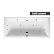 Riho Lusso whirlpool - 180 x 80 cm - custom Riho Lusso whirlpool - 180 x 80 cm - custom