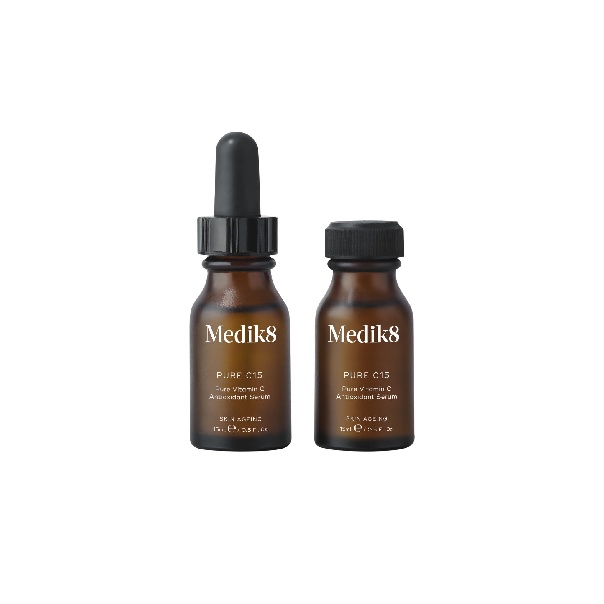 Medik8 Pure C15 | Pure Vitamin C Antioxidant Serum |2 x 15ml