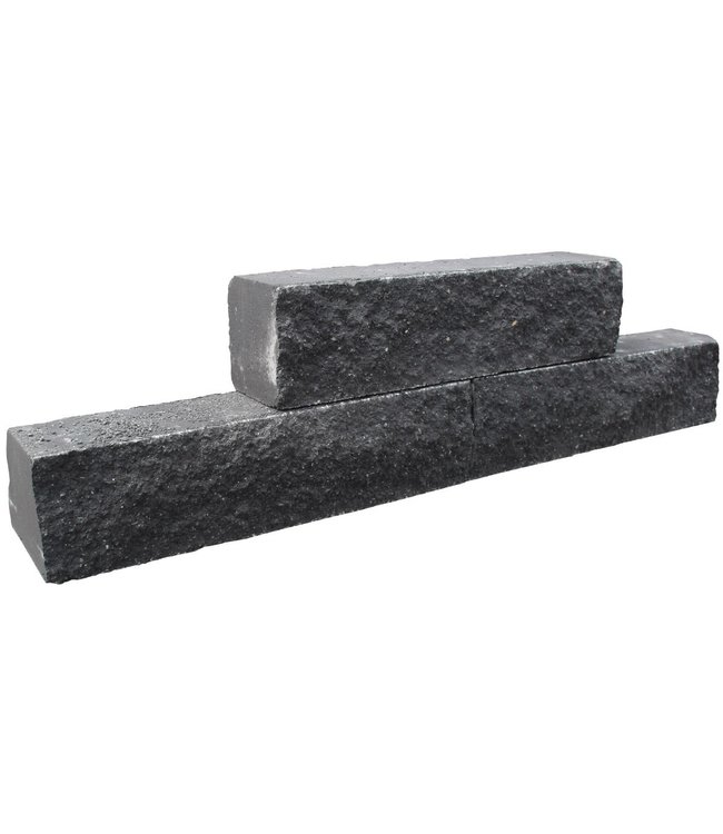 Rockstone Walling 12x15x60 cm Antraciet