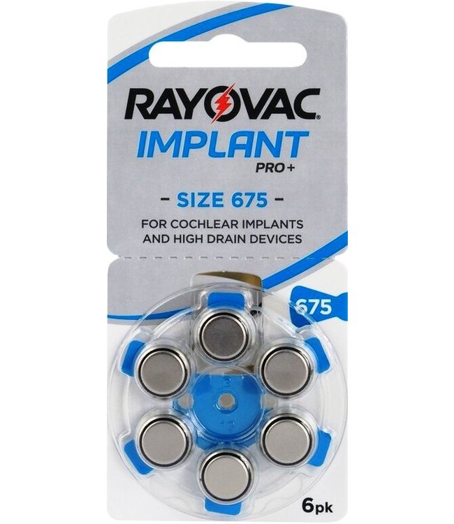 Rayovac Rayovac 675 CI Cochlear Implant