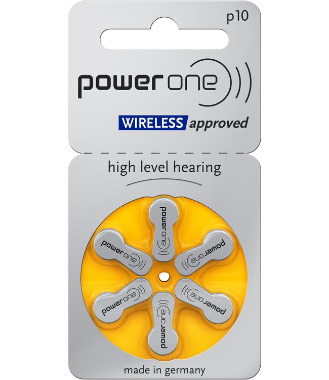 Hoortoestelbatterij type 10