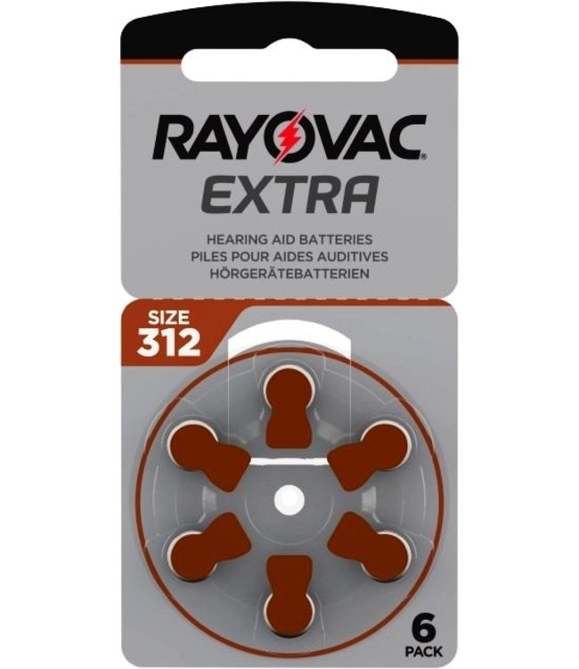 Rayovac Rayovac Extra 312 bruin