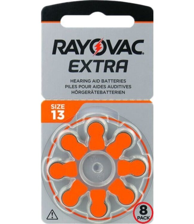 Rayovac Rayovac  Extra 13 oranje 8! batterij