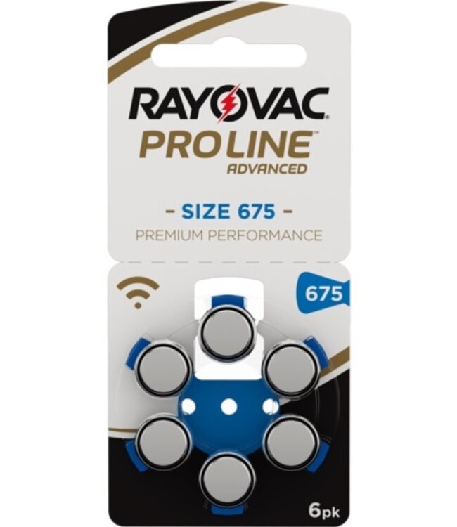 Rayovac Rayovac PROLINE 675 blauw