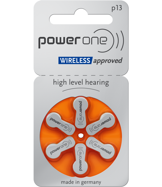 Hoortoestelbatterij type 13