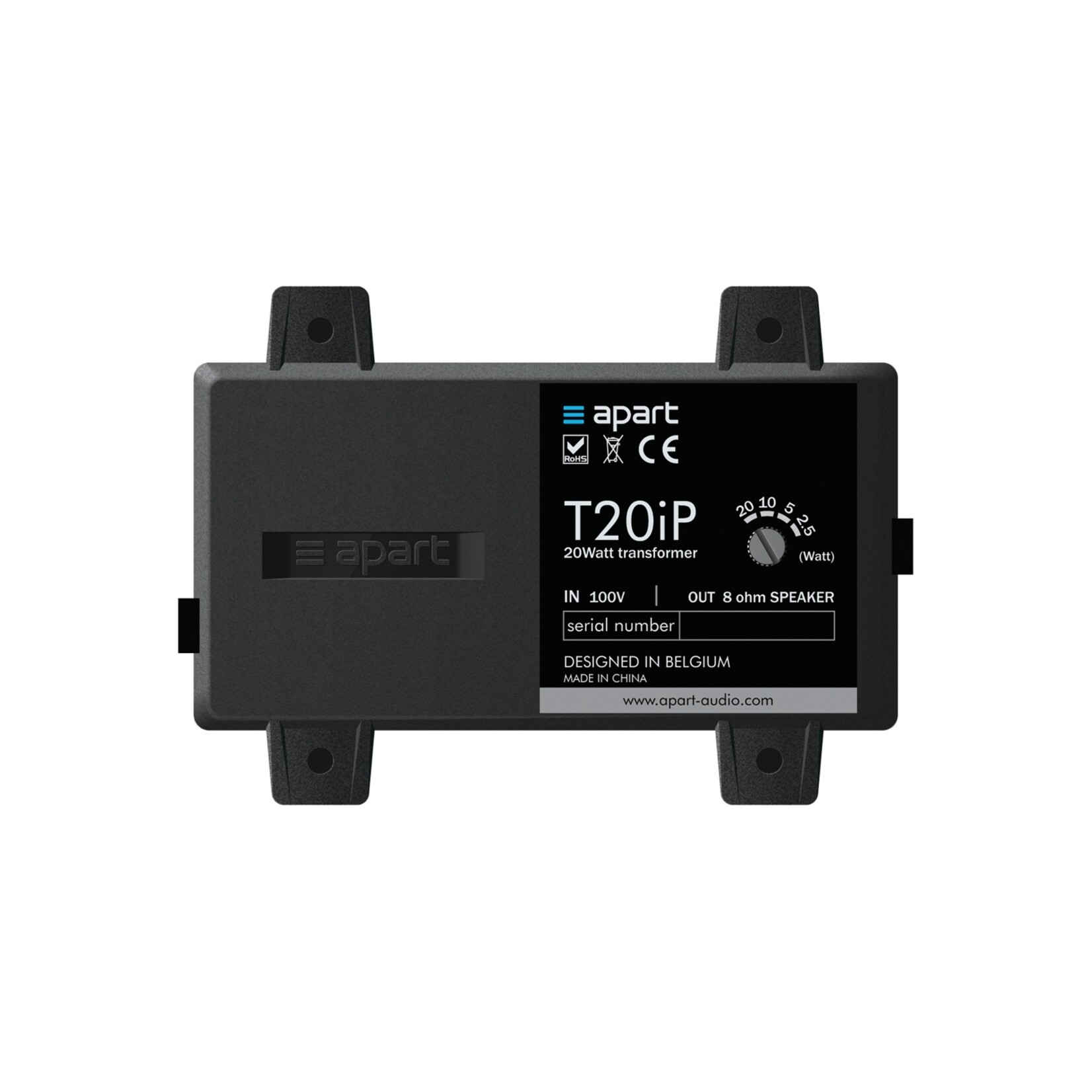 BIAMP - Apart Audio T20IP Transformator