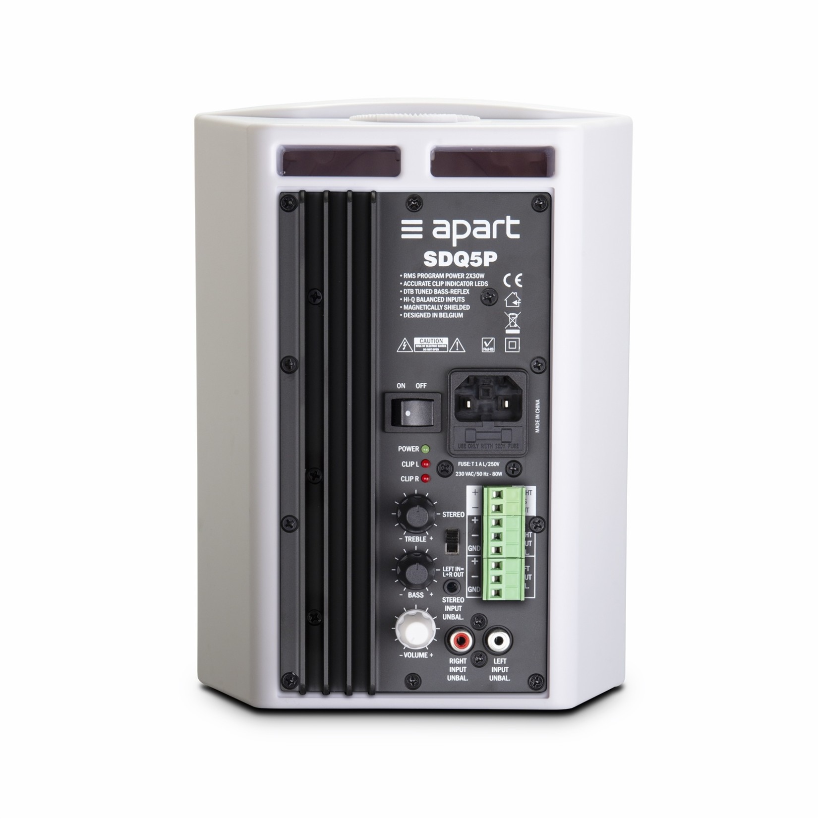 BIAMP SDQ5P Serie - Zwart