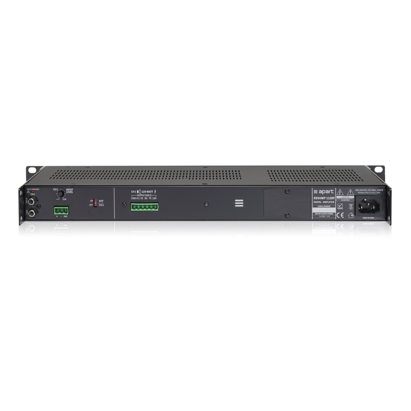BIAMP REVAMP1120T Installatieversterker