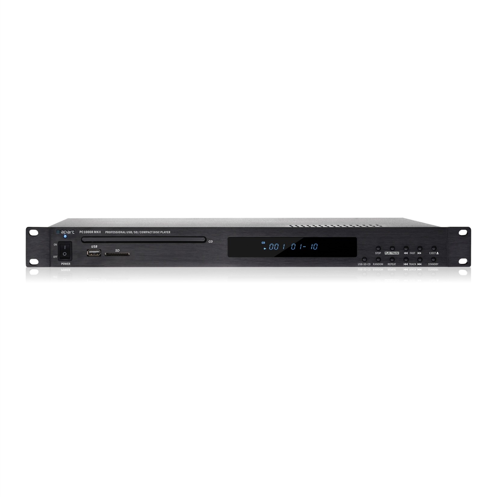 BIAMP PC1000RMKII CD en Mp3 Player