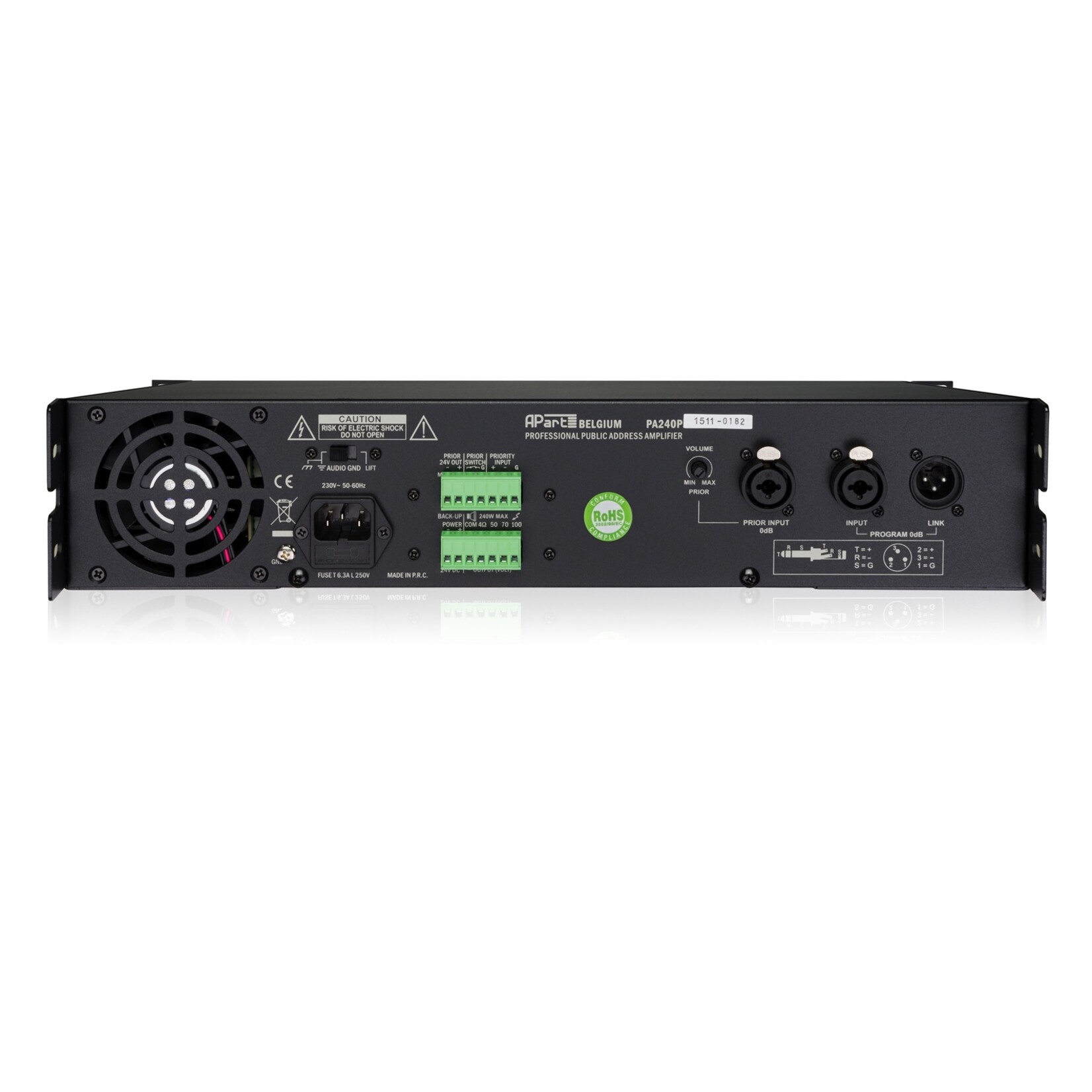 BIAMP - Apart Audio PA240P Versterker