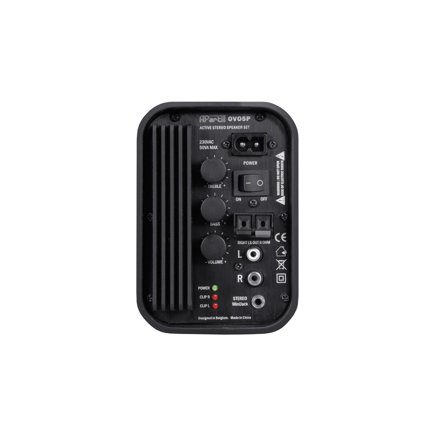 BIAMP OVO5P Serie - Zwart