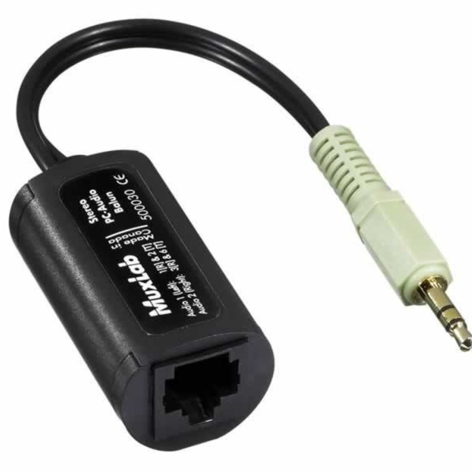 STEREO AUDIO / STEREO MINI-JACK AUDIO BALUN