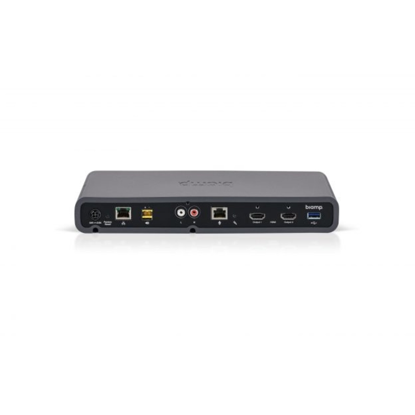 BIAMP Devio set, HDMI, USB,TTM tafel mic zwart