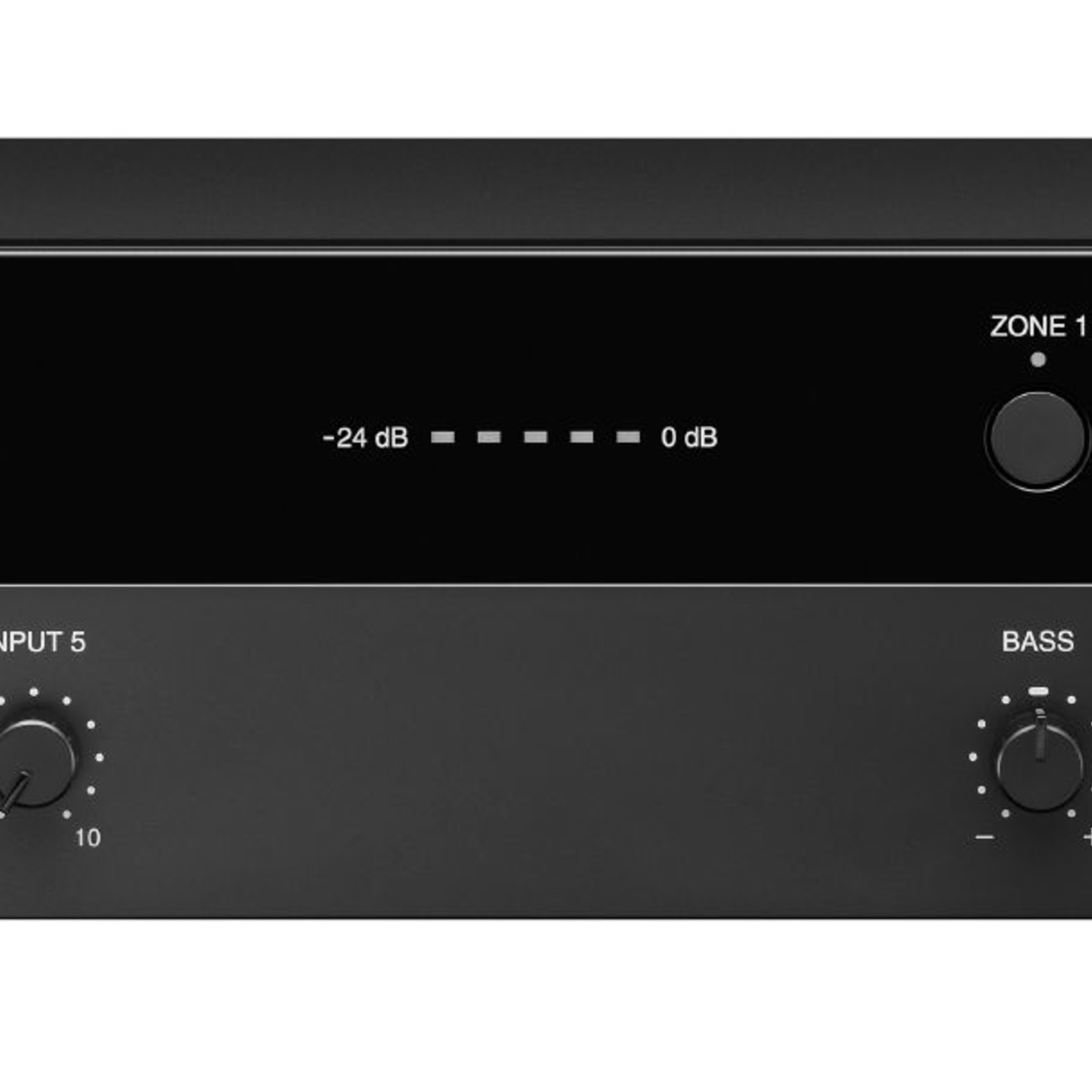 TOA Digitale mengversterker 2-zones met 4 mic/aux-ingangen en 1 aux-ingang, 240 Watt / 100 Volt