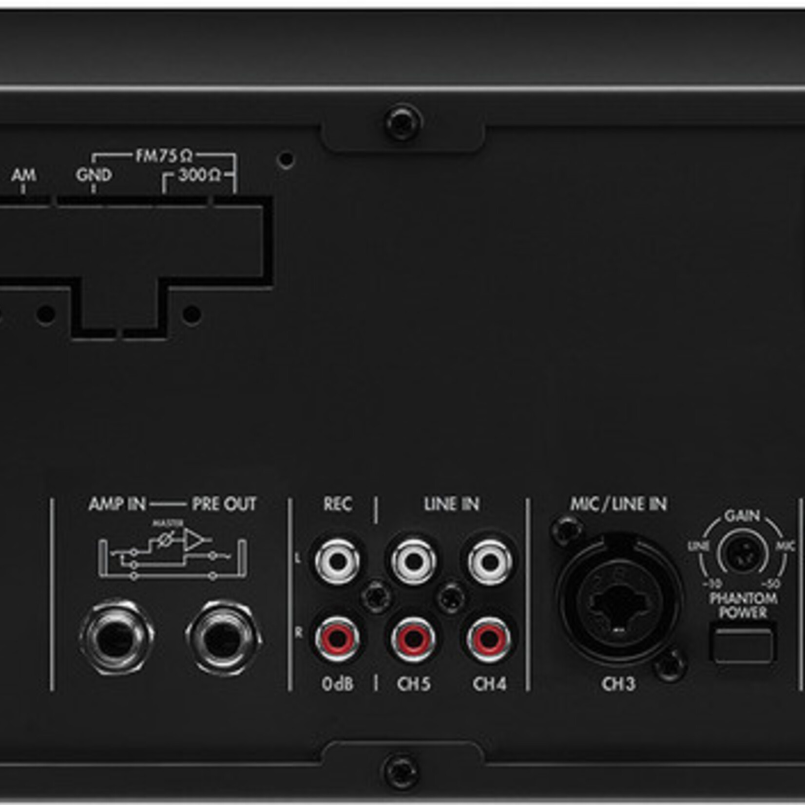 Monacor PA-1120 120W 5-zone ELA mengversterker