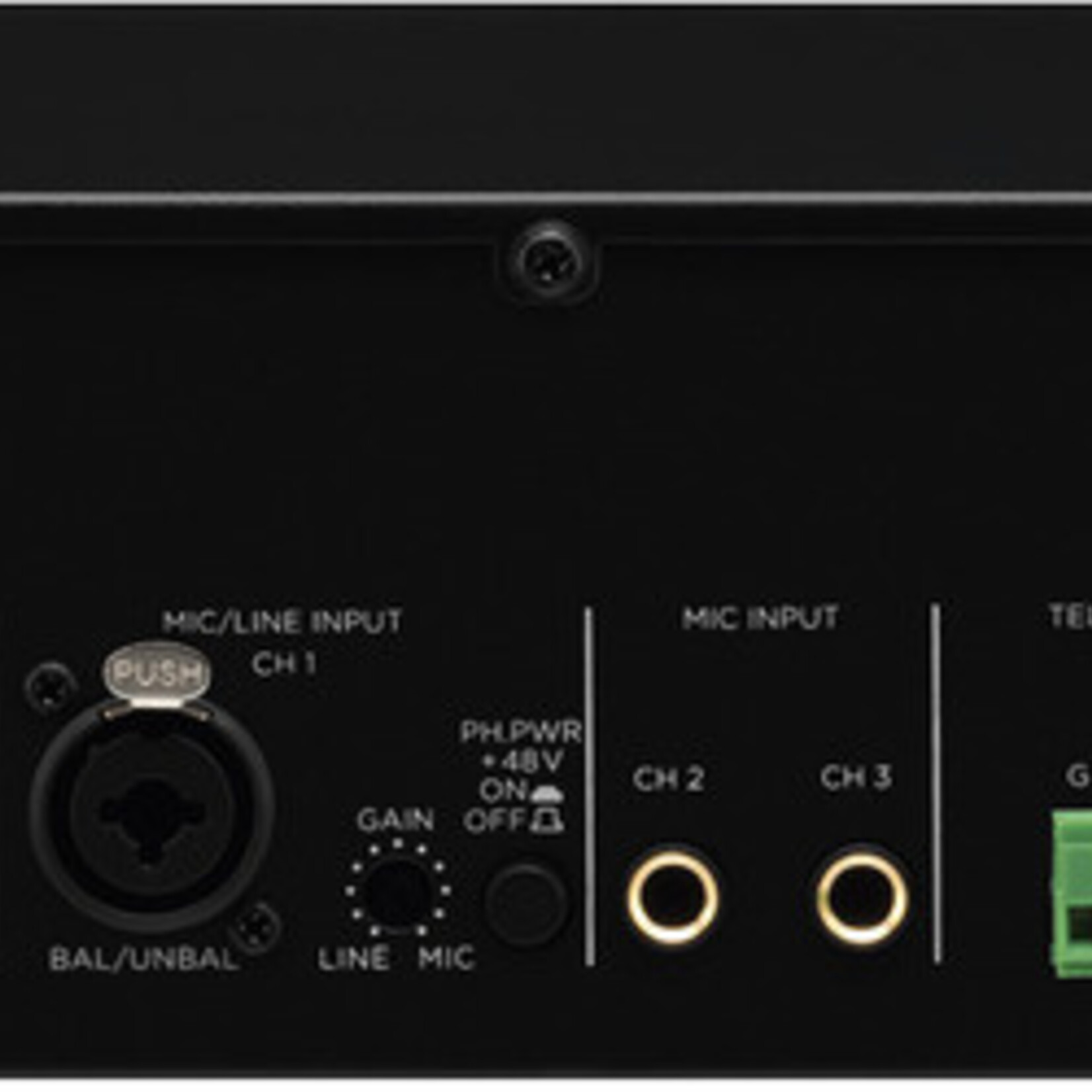 Monacor PA-324 - Mono PA mixing amplifier, 240 W