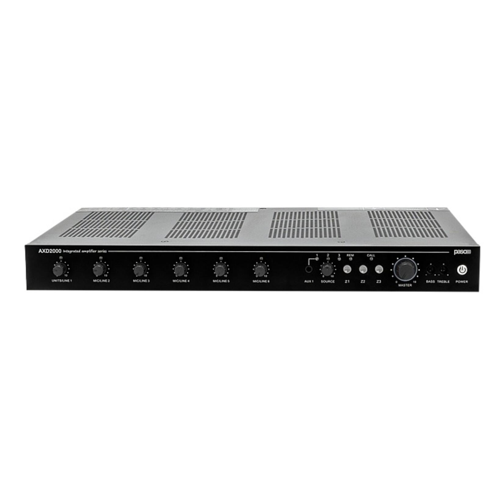 PASO PASO AXD2240 240W 3-zone mixer-versterker