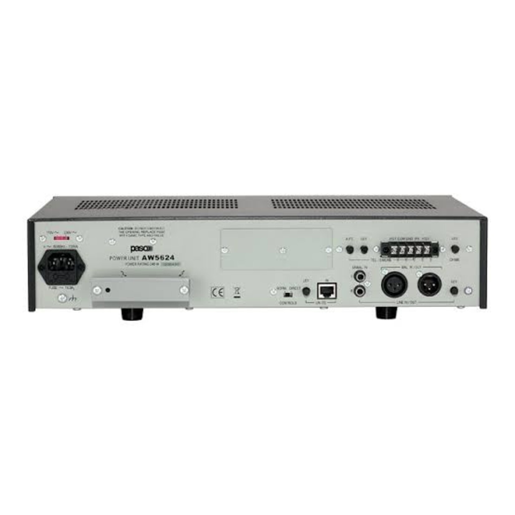 PASO PASO AW5624 240W EN54-16 booster versterker