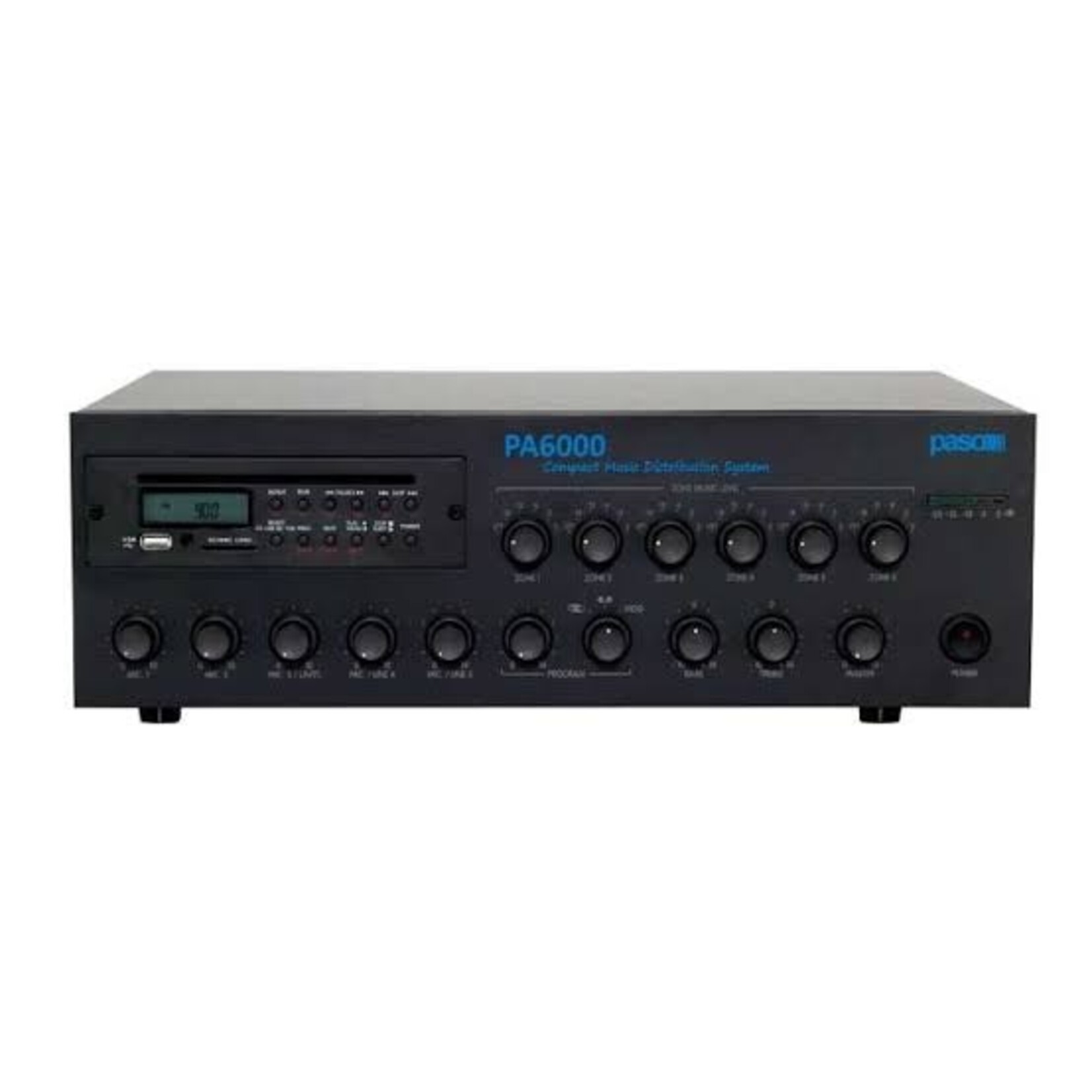 PASO PASO PA6240 240W 100V 6-zone versterker