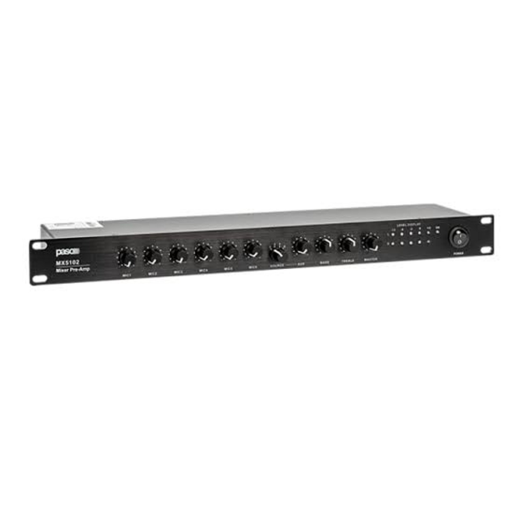PASO PASO MX5102 10-kanaals voorversterkermixer
