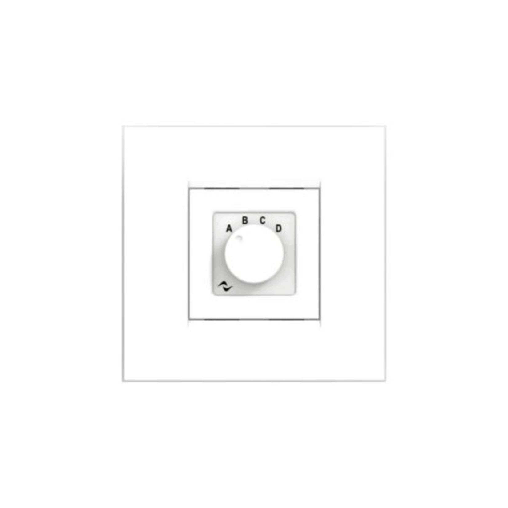 PowerSoft Powersoft WMP-Select-W bron- en volumeselector wit