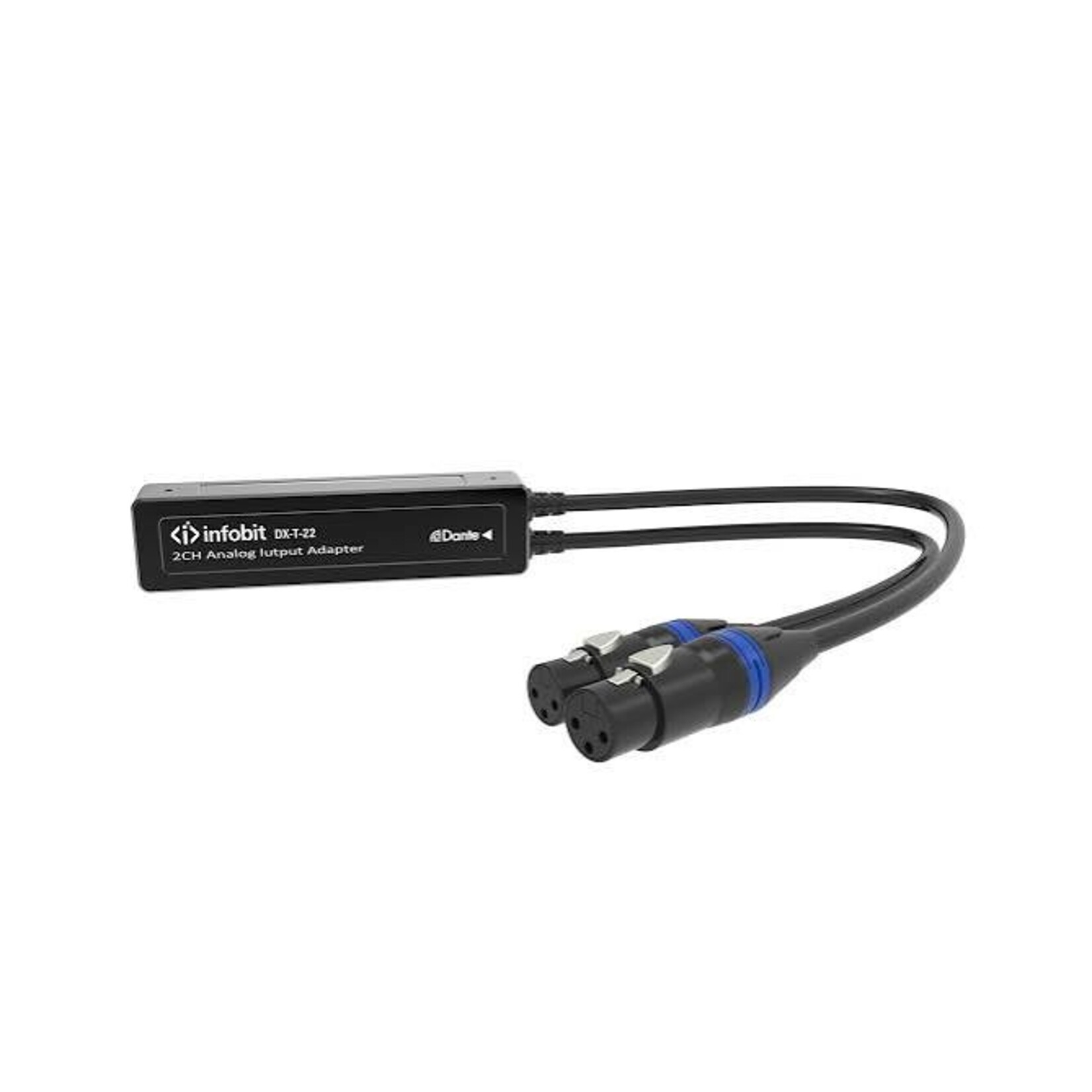 Infobit InfoBIT iTrans DX-T-22 Dante XLR audio transmitter