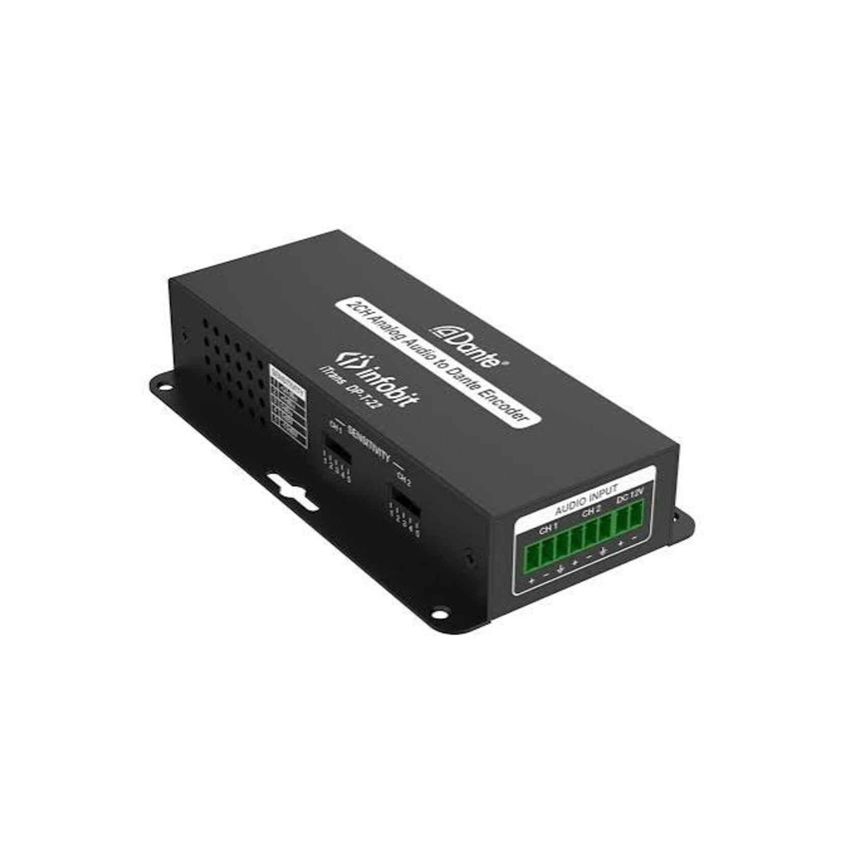 Infobit InfoBIT iTrans DP-T-22 Dante Phoenix audio transmitter