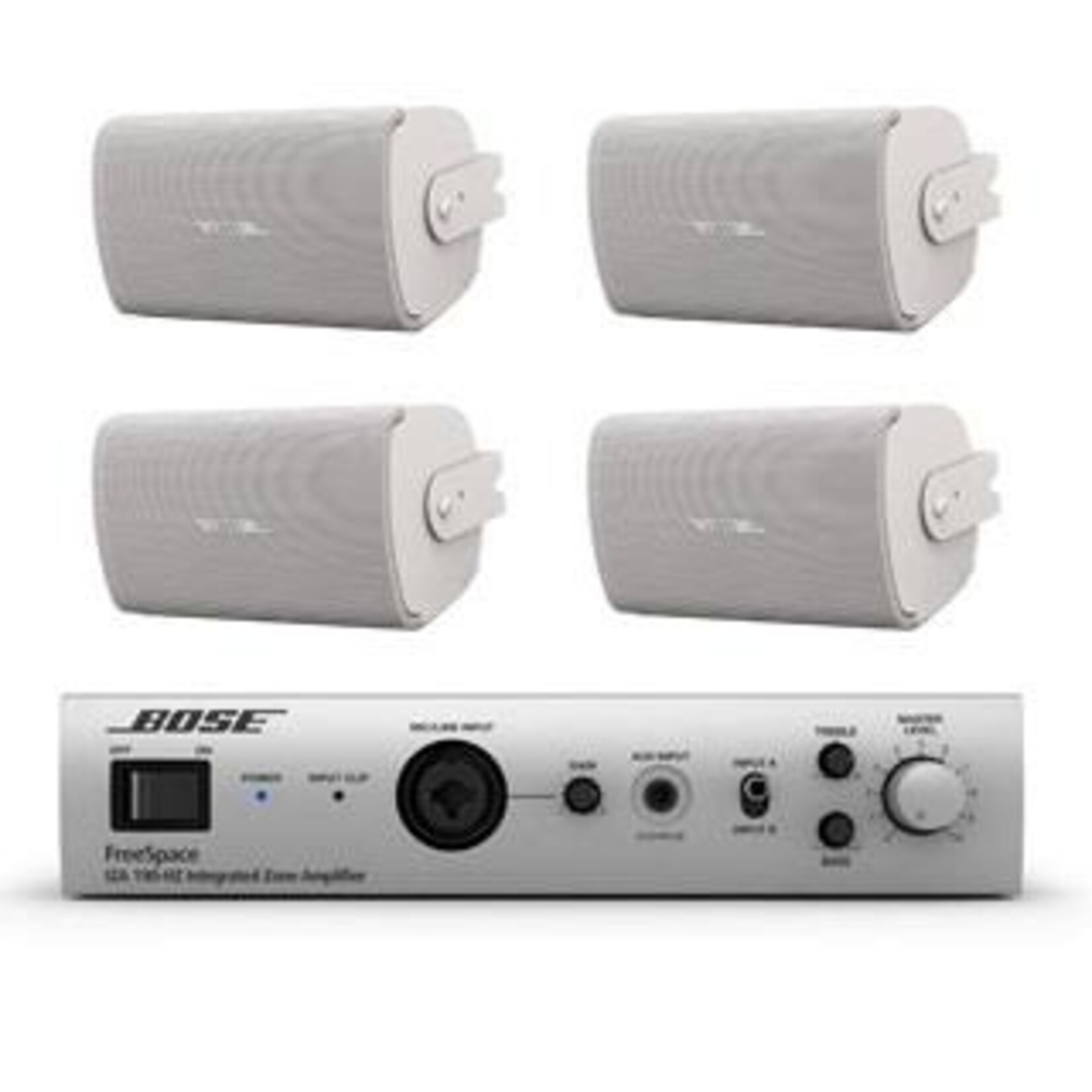 BOSE Professional Bose Professional AudioPack Pro S4W 100V geluidssysteem wit