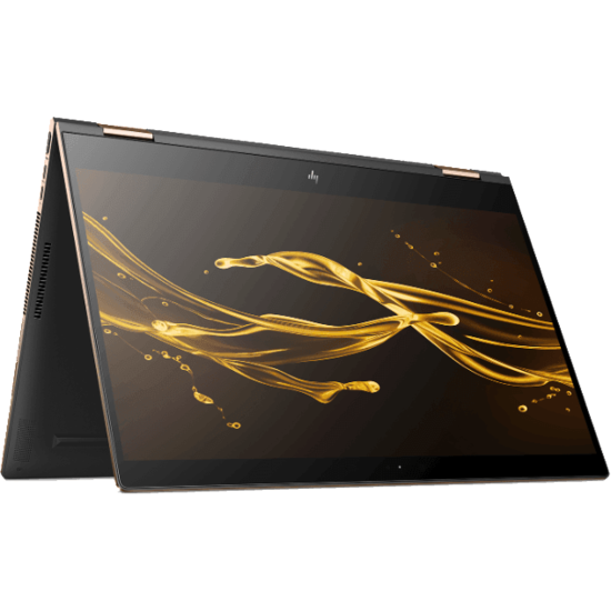 HP NBR 15.6" UHD PC i7-8750H 8G 512G SSD W10 NL-F TS Spectre x360 15-df0064nb / 4K / Donker Grijs-Goud / 4Gb
