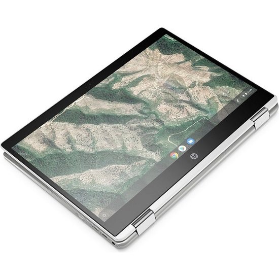 HP NBR 12.0" HD Cel N4000 4G 64G eMMC Chrome NL-F TS x360 12b-ca0001nb / Zilver / GMA