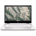 HP NBR 14.0" FHD Cel N4000 4G 64G eMMC Chrome NL-F TS x360 14b-ca0007nb / Wit-Zilver / GMA