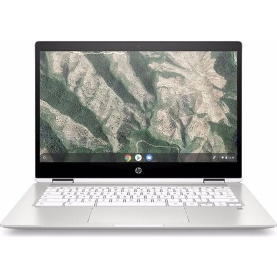 HP NBR 14.0" FHD Cel N4000 4G 64G eMMC Chrome NL-F TS x360 14b-ca0007nb / Wit-Zilver / GMA