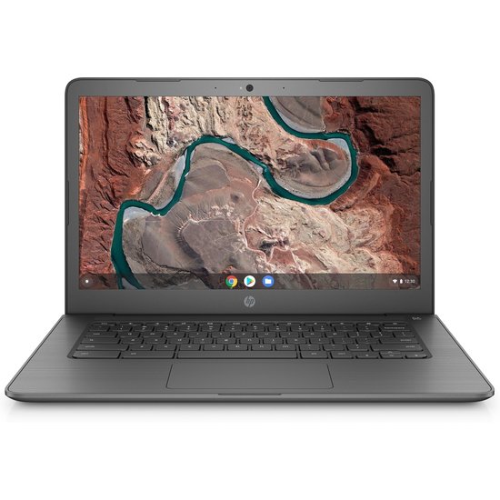 HP NBR 14.0" HD AMD A6-9220 4G 64G eMMC Chrome NL-F 14-db0013nb / Grijs / Ontsp / AMD