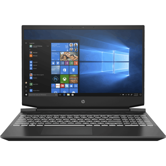 HP NBR 15.6" FHD AMD Ryzen 5 3550H 8G 512G SSD W10 NL-F 15-ec0026nb / Zwart / Ontsp / 4Gb