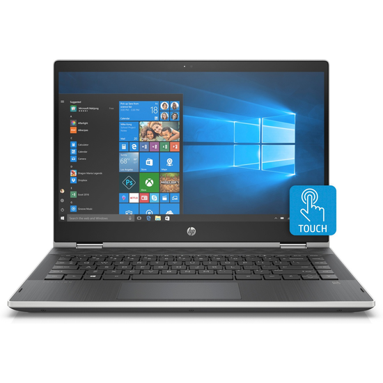 HP NBR 14.0" FHD PC i5-8265U 8G 256G SSD W10 NL-F TS x360 14-cd1036nb / Zilver / 2Gb