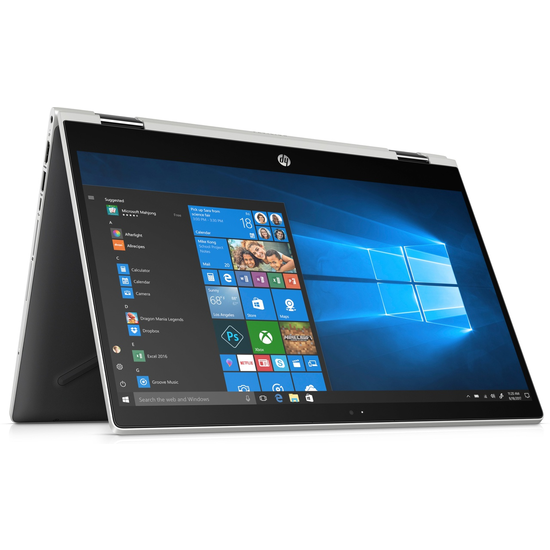 HP NBR 14.0" FHD PC i5-8265U 8G 256G SSD W10 NL-F TS x360 14-cd1036nb / Zilver / 2Gb