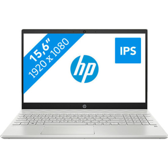 HP NBR 15.6" FHD PC i7-1065G7 16G 512G SSD W10 NL-F 15-cs3061nb / Zilver / Ontsp / 3Gb