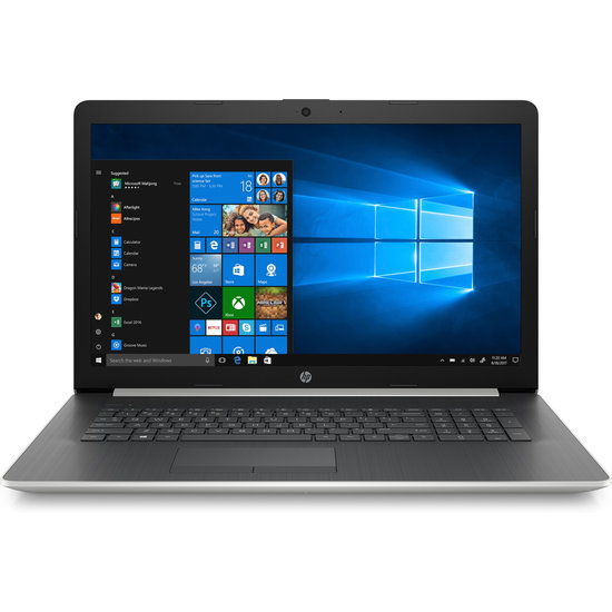 HP NBR 17.3" FHD PC i5-10210U 8G 512G SSD DVDR W10 NL-F 17-by2049nb / Zilver / Ontsp / 2Gb
