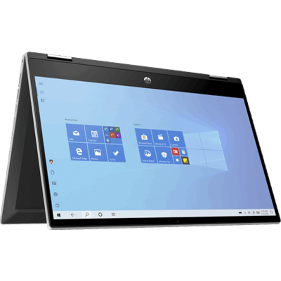 HP NBR 14.0" FHD PC i7-1065G7 16G 512G SSD W10 NL-F TS x360 14-dw0044nb / Zilver / GMA