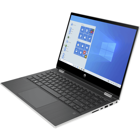 HP NBR 14.0" FHD PC i7-1065G7 16G 512G SSD W10 NL-F TS x360 14-dw0044nb / Zilver / GMA